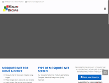 Tablet Screenshot of kisandecors.com